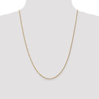 Leslie's 14K 1.3mm Singapore Chain - Image 4