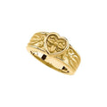 Sculptural Heart Ring