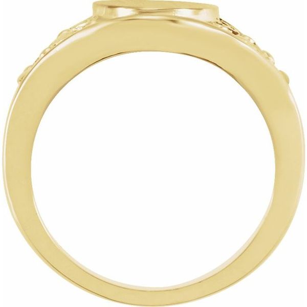 Oval Signet Ring - Image 4