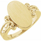 Oval Signet Ring - Image 3