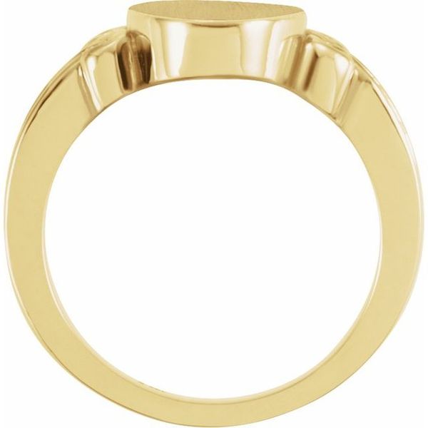 Oval Signet Ring - Image 4