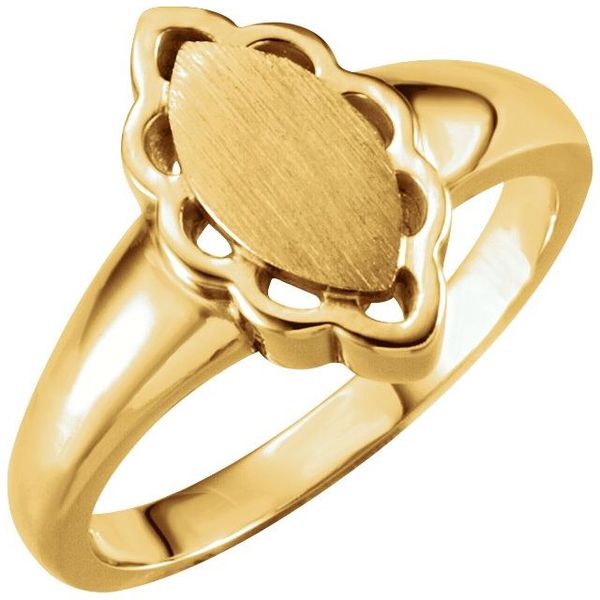 Marquise Signet Ring
