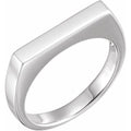 Engravable Stackable Ring