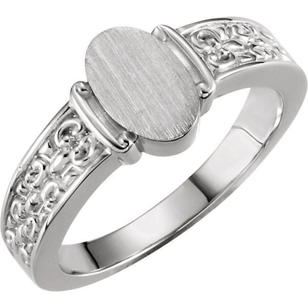 Oval Signet Ring - Image 3