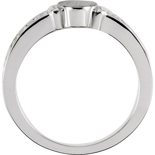 Oval Signet Ring - Image 4