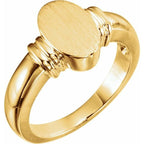 Oval Signet Ring