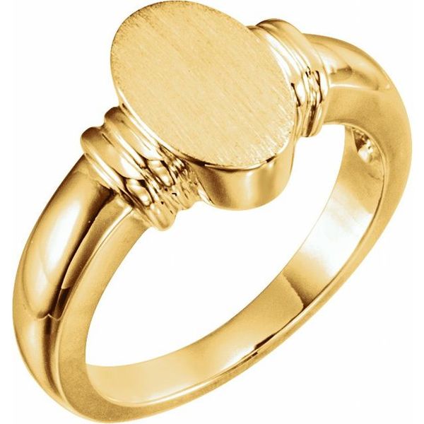 Oval Signet Ring