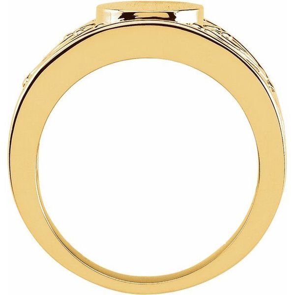 Round Signet Ring - Image 2