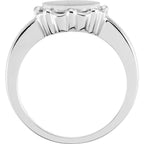 Round Scalloped Signet Ring - Image 2