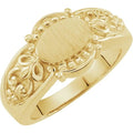 Oval Signet Ring