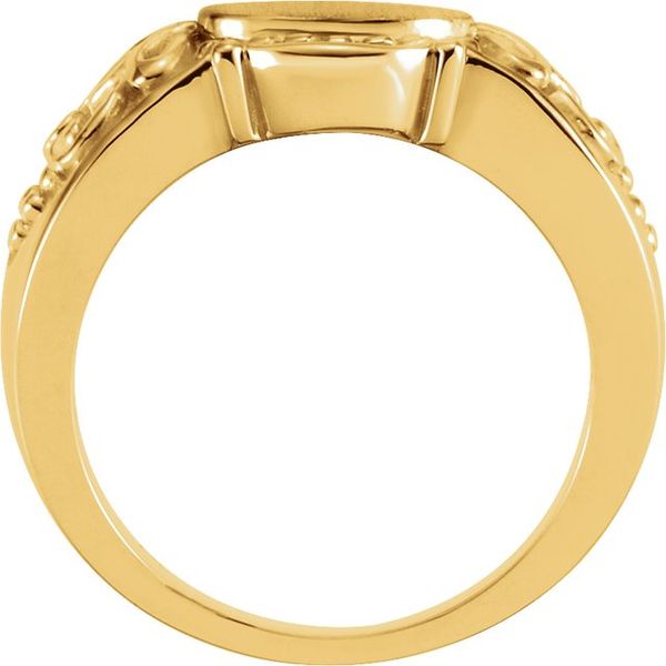 Oval Signet Ring - Image 4