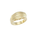 Grooved Dome Ring