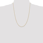 Leslie's 10k 1 mm Singapore Chain - Image 4