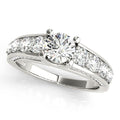 Platinum Trellis Engagement Ring
