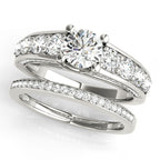 Platinum Trellis Engagement Ring - Image 3