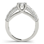 Platinum Trellis Engagement Ring - Image 2