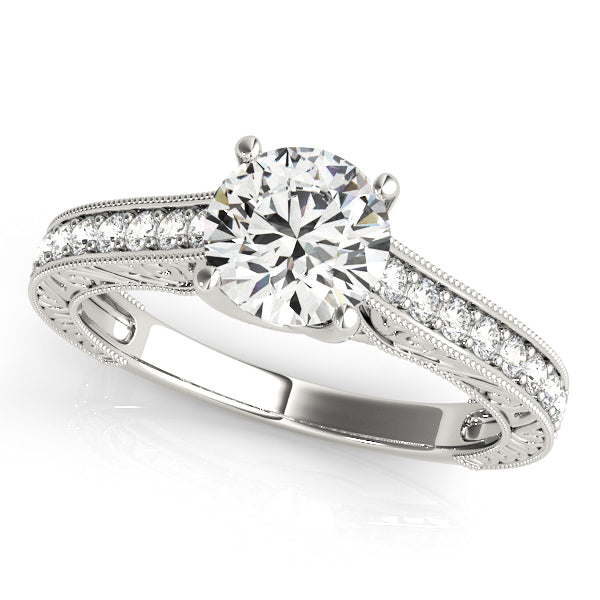 Platinum Trellis Engagement Ring