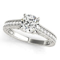 Platinum Trellis Engagement Ring