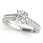 Platinum Trellis Engagement Ring