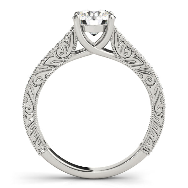 Platinum Trellis Engagement Ring - Image 2