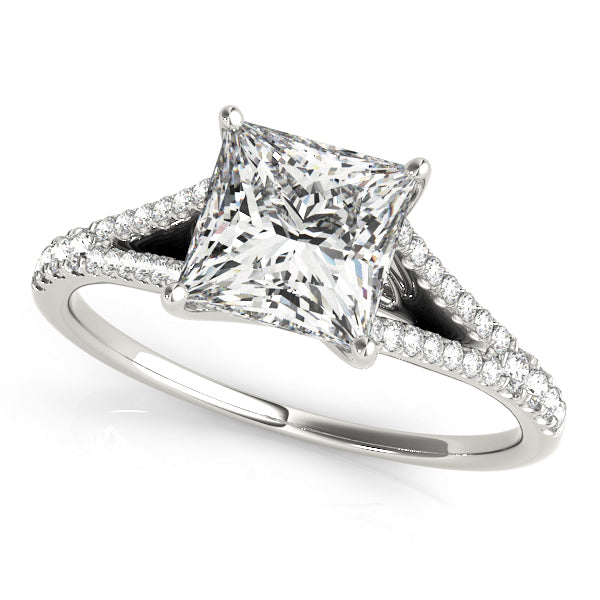 Platinum Multi-Row Engagement Ring