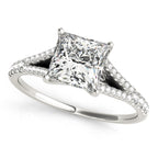 Platinum Multi-Row Engagement Ring