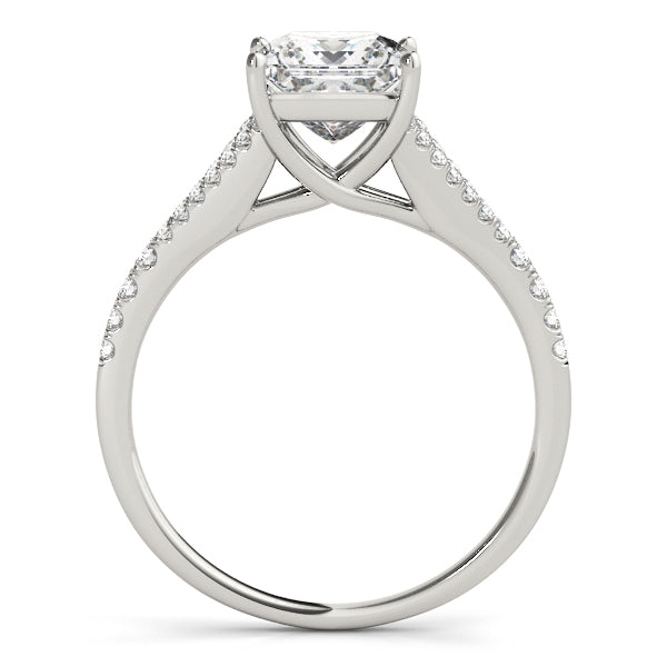 Platinum Multi-Row Engagement Ring - Image 2