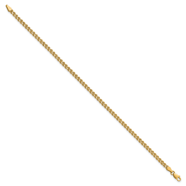 Leslie's 14K 3.0mm Wide Diamond-Cut Double Rope Chain - Image 2