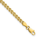 Leslie's 14K 3.0mm Wide Diamond-Cut Double Rope Chain