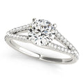 Platinum Multi-Row Engagement Ring