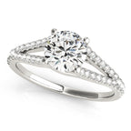 Platinum Multi-Row Engagement Ring