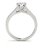 Platinum Multi-Row Engagement Ring - Image 2