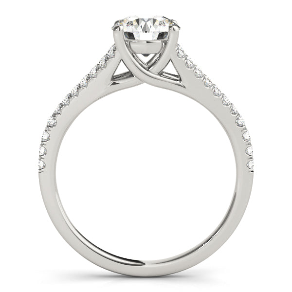 Platinum Multi-Row Engagement Ring - Image 2