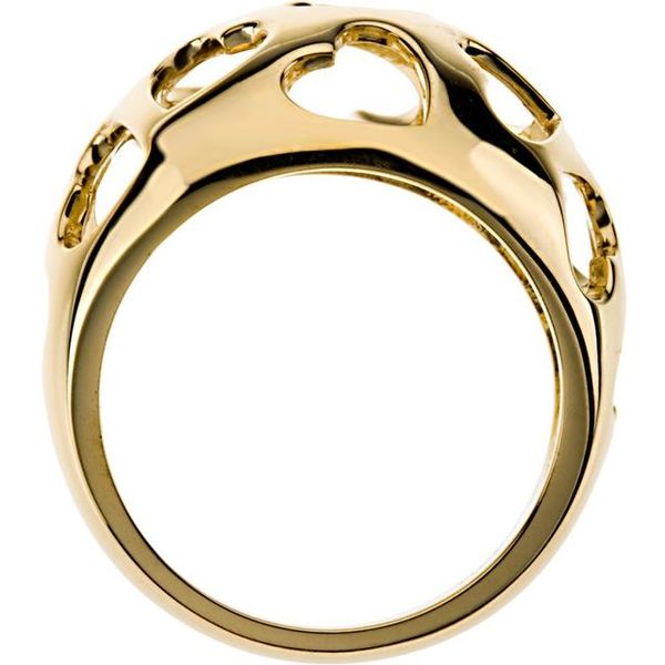 Heart Dome Ring - Image 2