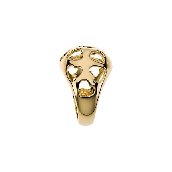 Heart Dome Ring - Image 4
