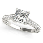 Platinum Trellis Engagement Ring
