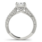 Platinum Trellis Engagement Ring - Image 2