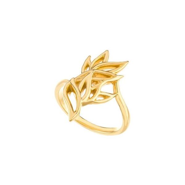 Floral Freeform Ring - Image 5