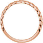 Stackable Rope Ring - Image 2