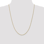 Leslie's 10K 1.3 mm Singapore Chain - Image 4