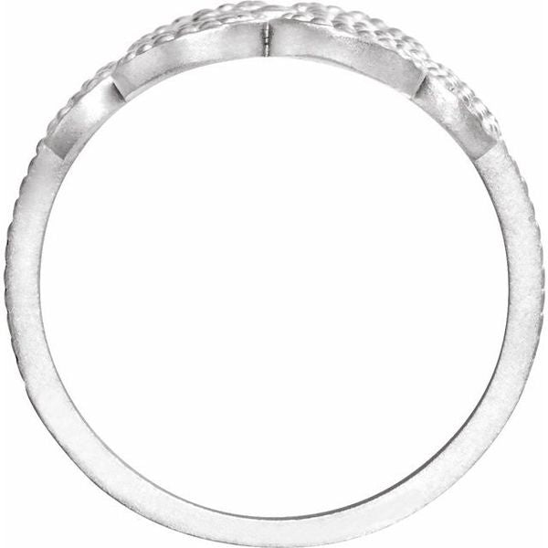 Granulated Scroll Ring - Image 2