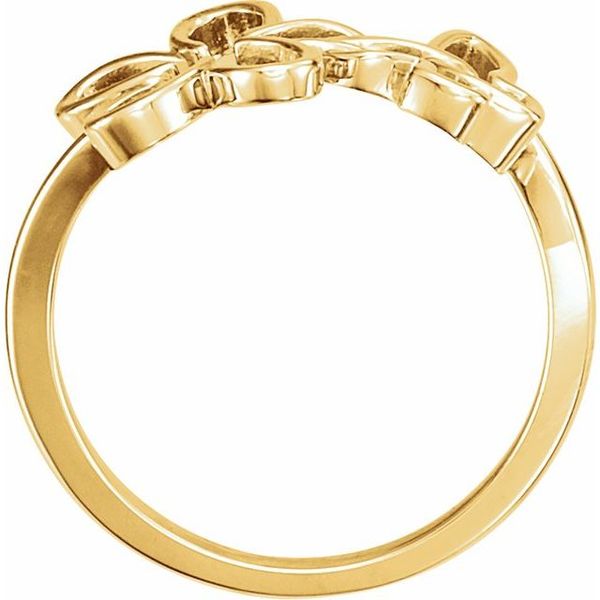 Flower & Butterfly Ring - Image 2