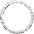 Hammered Stackable Ring - Image 2