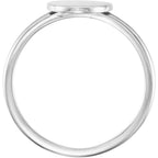 Be Posh® Engravable Signet Ring - Image 2