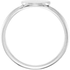 Be Posh® Engravable Signet Ring - Image 2