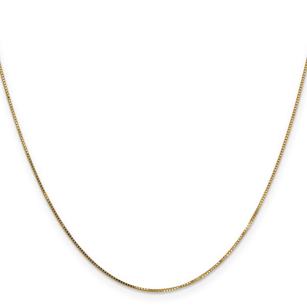 Leslie's 10K .7mm Box Chain - Image 2