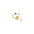 Freeform Heart Ring