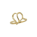 Freeform Heart Ring