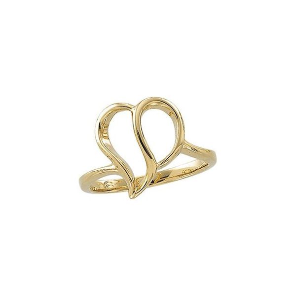 Freeform Heart Ring