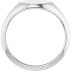 Oval Signet Ring - Image 2